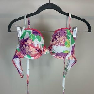 Aerie Floral Bikini Top